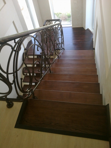 Кованая лестница 006Л - 6