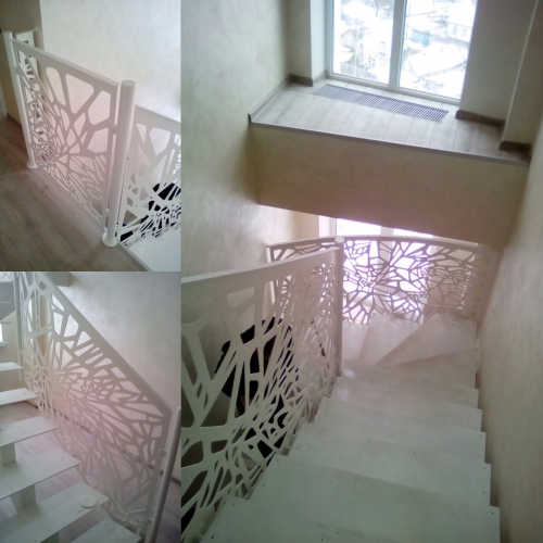 Кованая лестница 003Л - 1